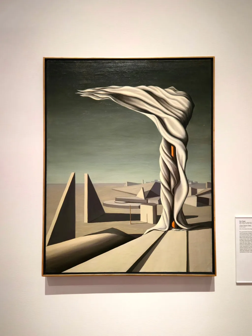 I Saw Three Cities, Kay Sage, 1944