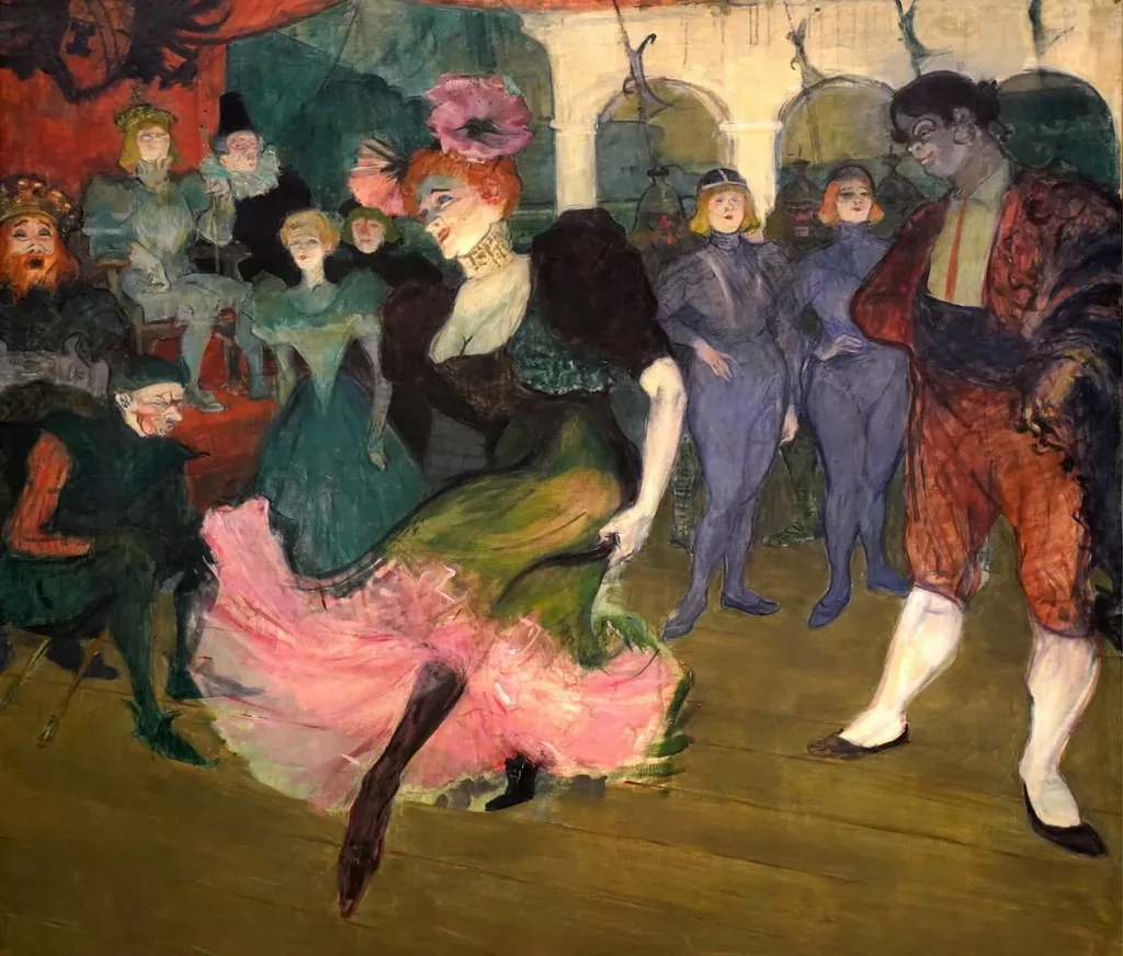 Marcelle Lender Dancing in the Bolero in Chilperic, Henri de Toulouse-Lautrec, 1896