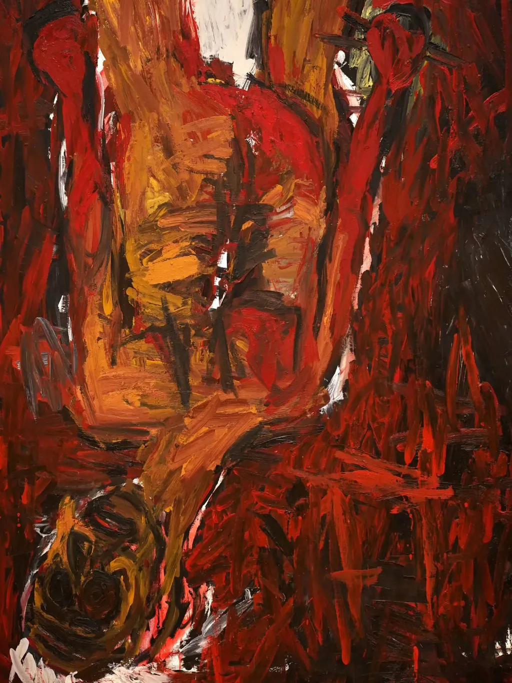 The Last Self-Portrait II, Georg Baselitz, 1982