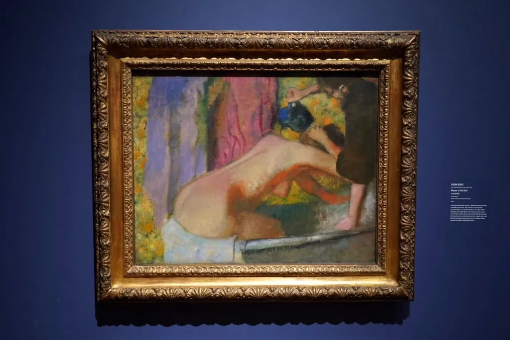 Woman at Her Bath, Edgar Degas, 1895