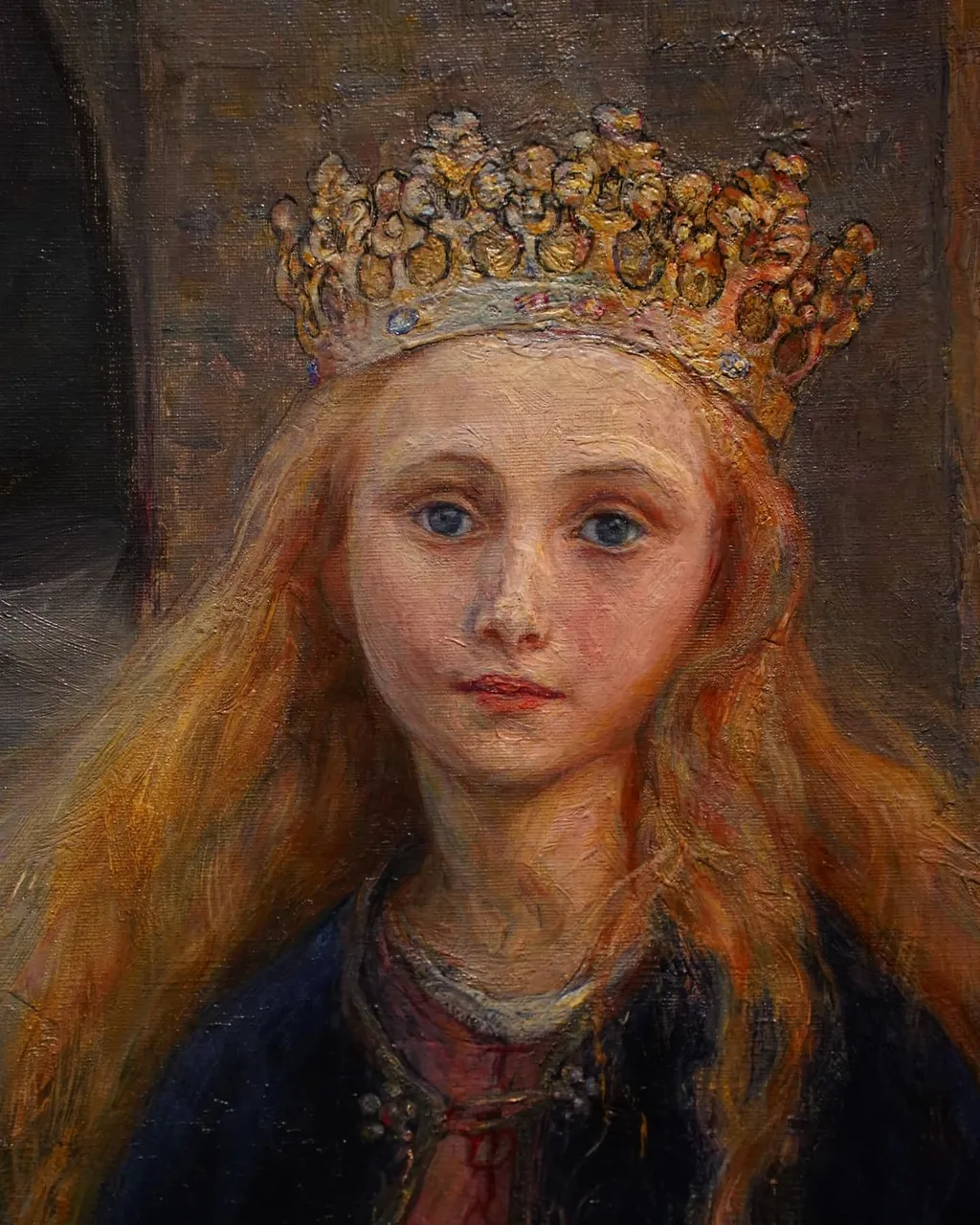 Princess with a Spindle, Hanna Hirsch-Pauli, 1896