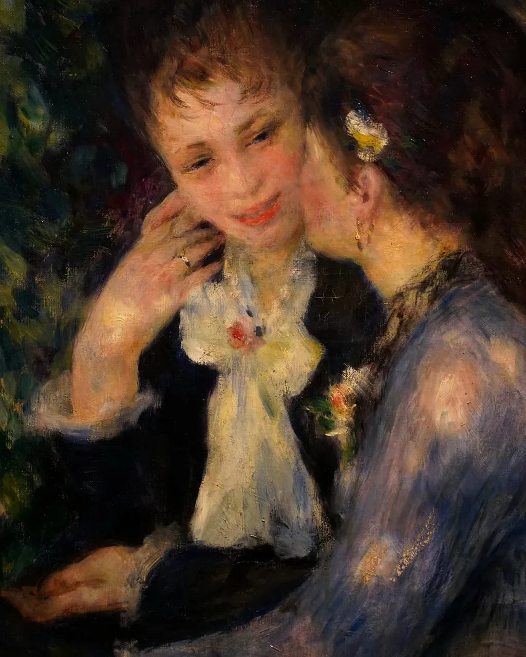 Young Women Talking (Confidences), Pierre-Auguste Renoir, 1878