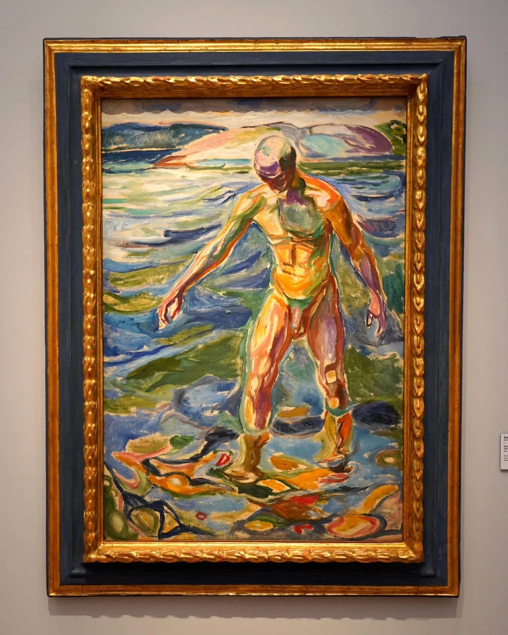 Bathing Man, Edvard Munch, 1918