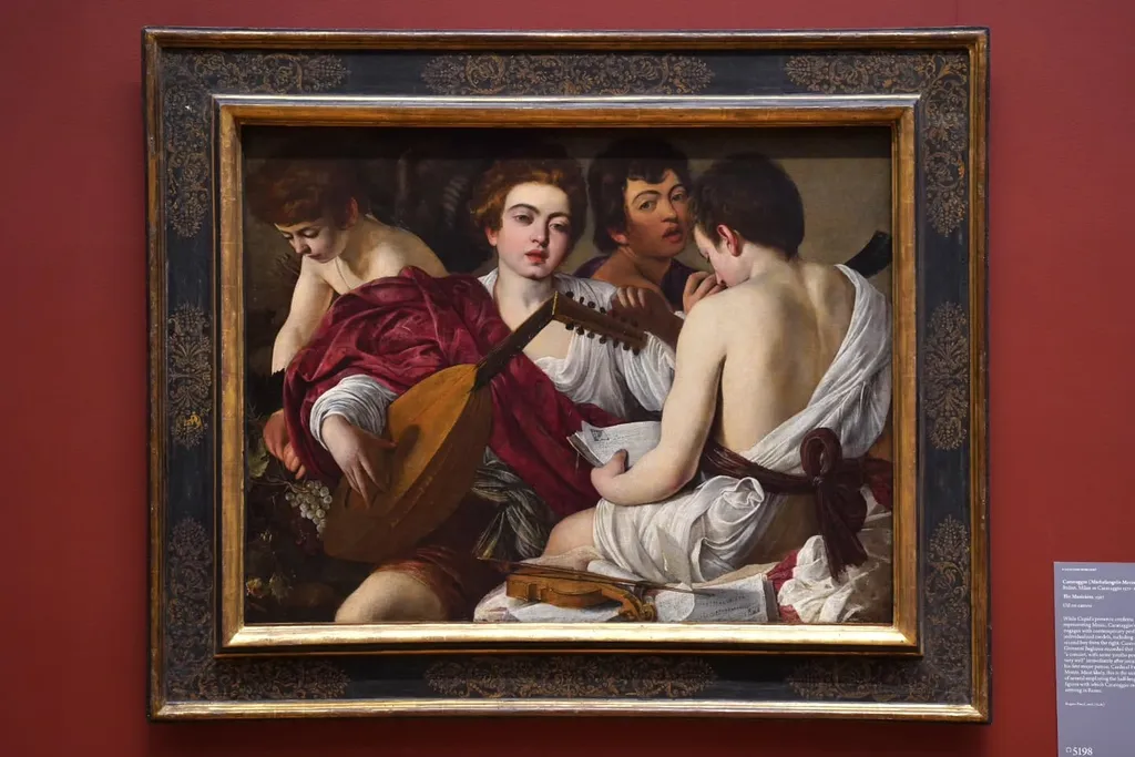 The Musicians, Caravaggio, 1597