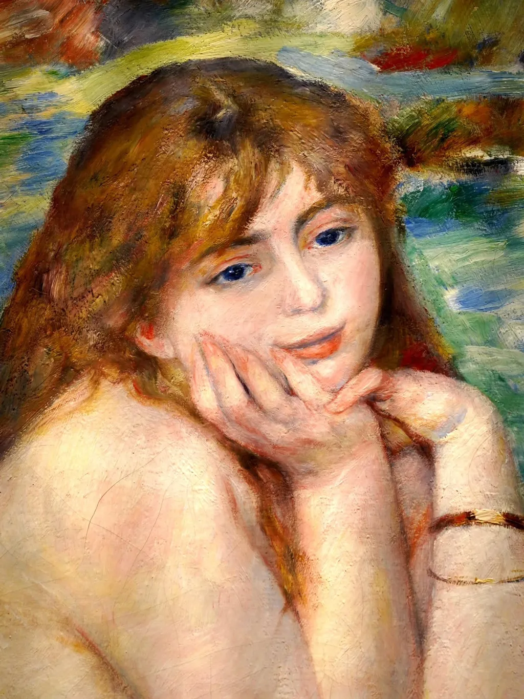 Seated Bather, Pierre-Auguste Renoir, 1884