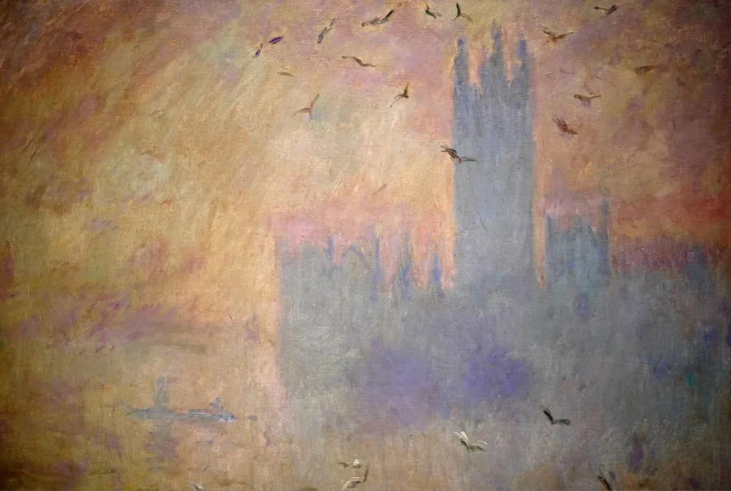 The Houses of Parliament, Seagulls, Claude Monet, 1903
