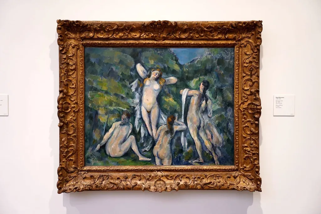 Women Bathing, Paul Cézanne, 1900
