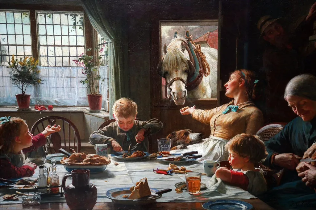 One of the Family, F. G. Cotman, 1880