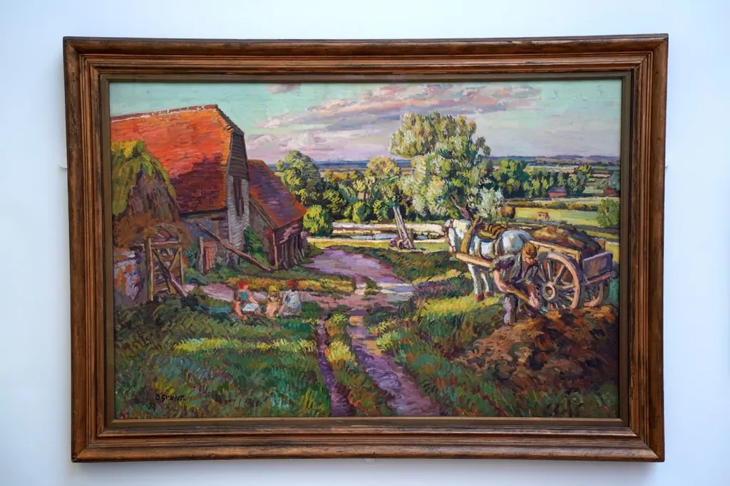 Farm in Sussex, D. J. Grant, 1934