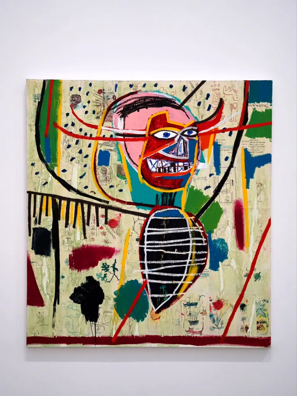 Pink Devil, Jean-Michel Basquiat, 1984