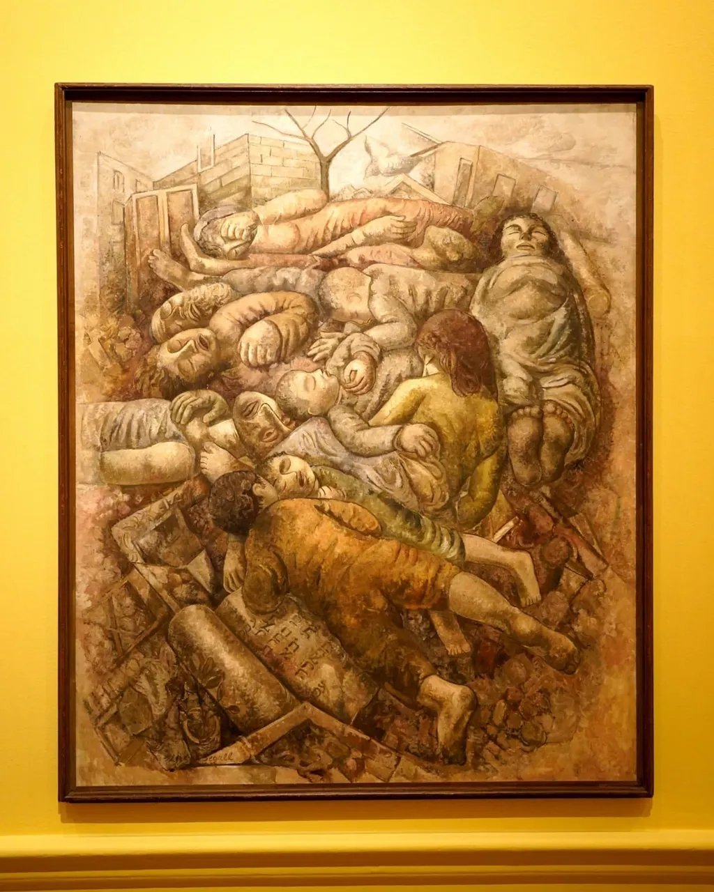 Pogrom, Lasar Segall, 1937