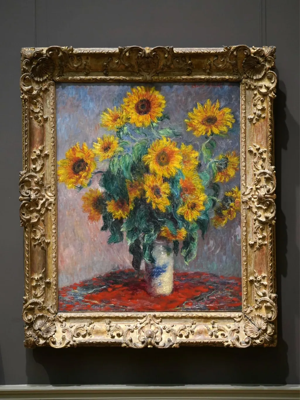 Bouquet of Sunflowers, Claude Monet, 1881