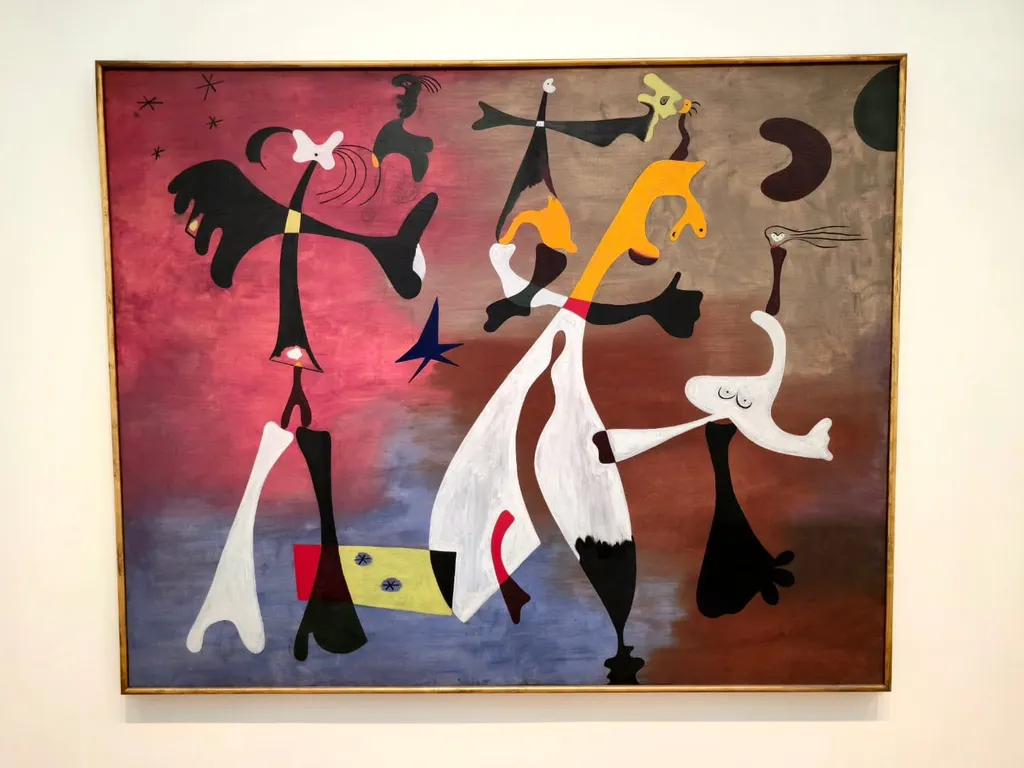Personages with Star, Joan Miró, 1933