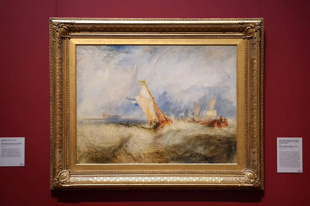 Van Tromp, Going About to Please His Masters, Ships at Sea, Getting a Good Wetting, J. M. W. Turner, 1844