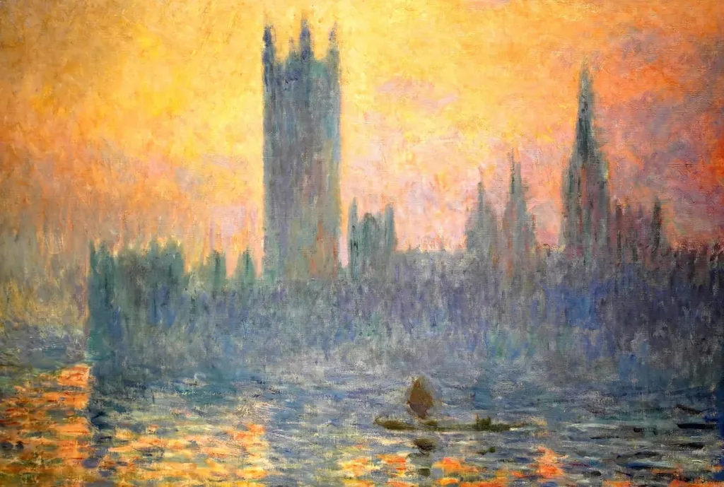 The Houses of Parliament, Sunset, Claude Monet, 1903