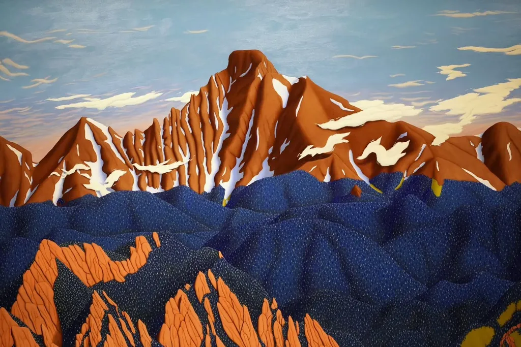 Long Peak and Flatirons, Tracy Felix, 1995