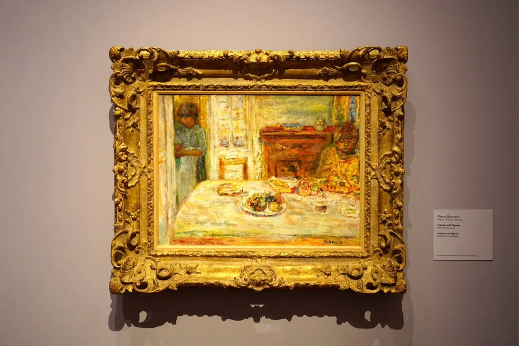Interior with Figures, Pierre Bonnard, 1915