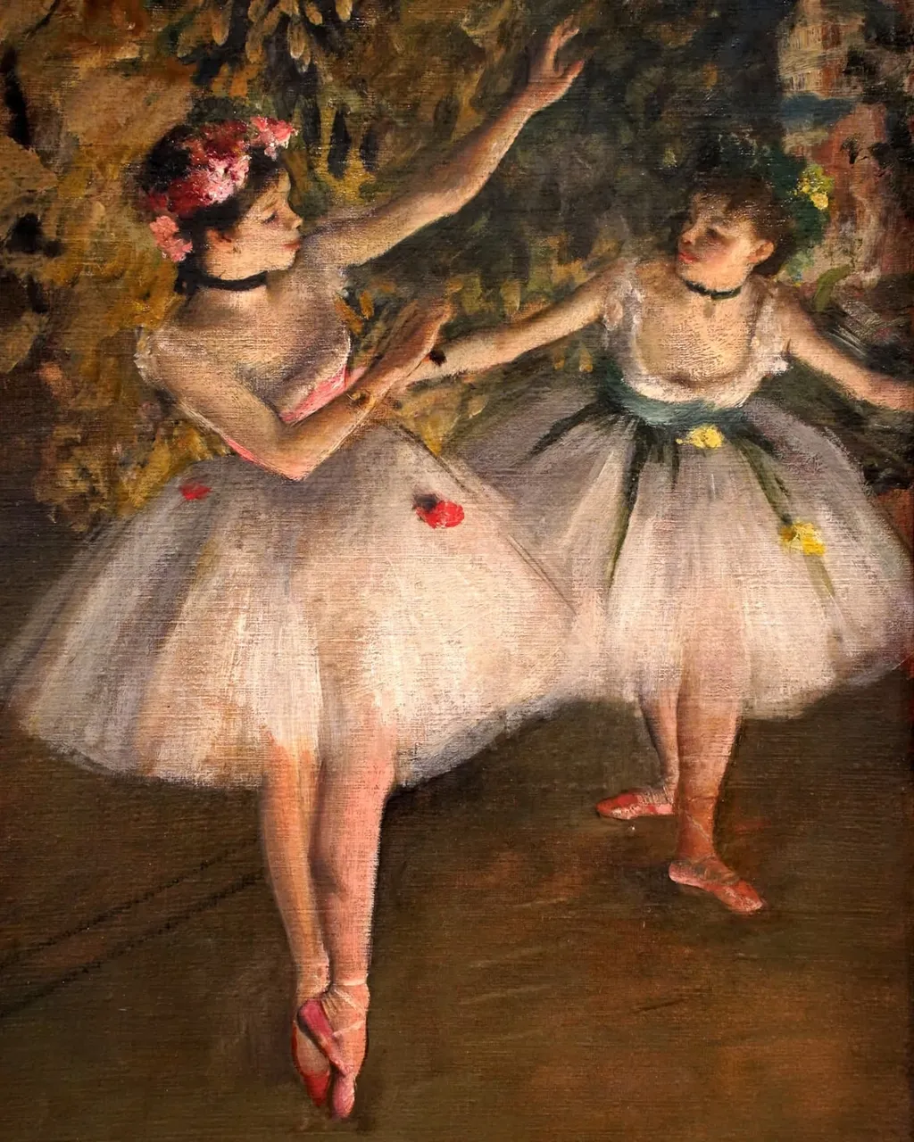 Two Dancers on Stage, Edgar Degas, 1874
