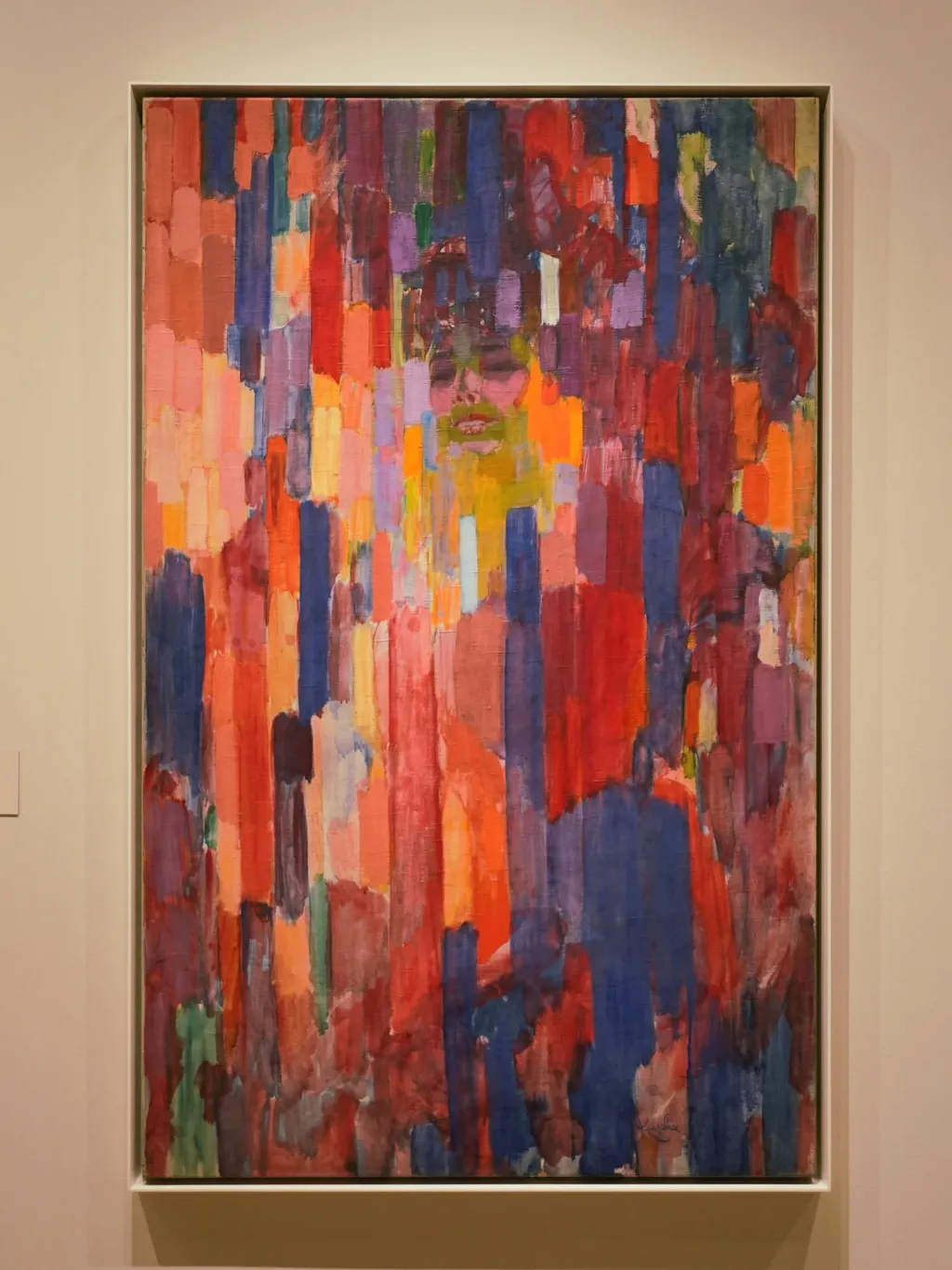 Mme Kupka among Verticals, František Kupka, 1911