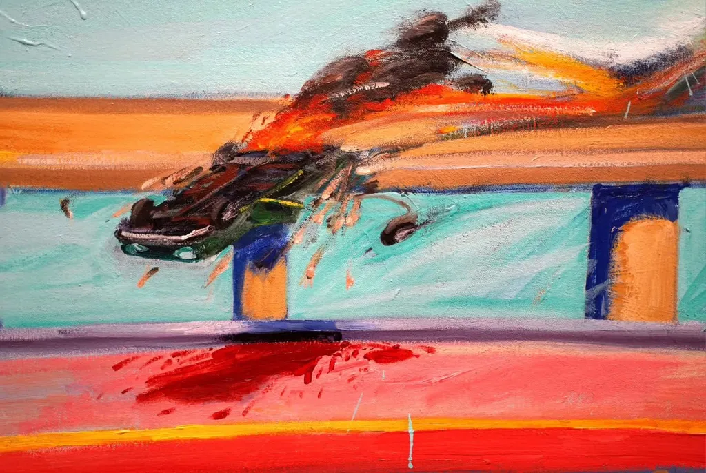 Solo Crash, Carlos Almaraz, 1981