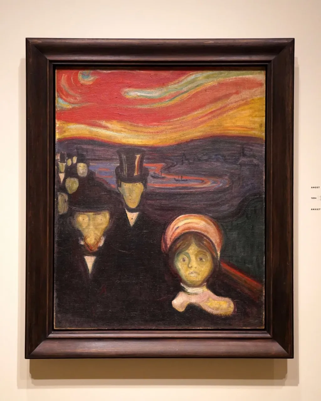Angst (Anxiety), Edvard Munch, 1894