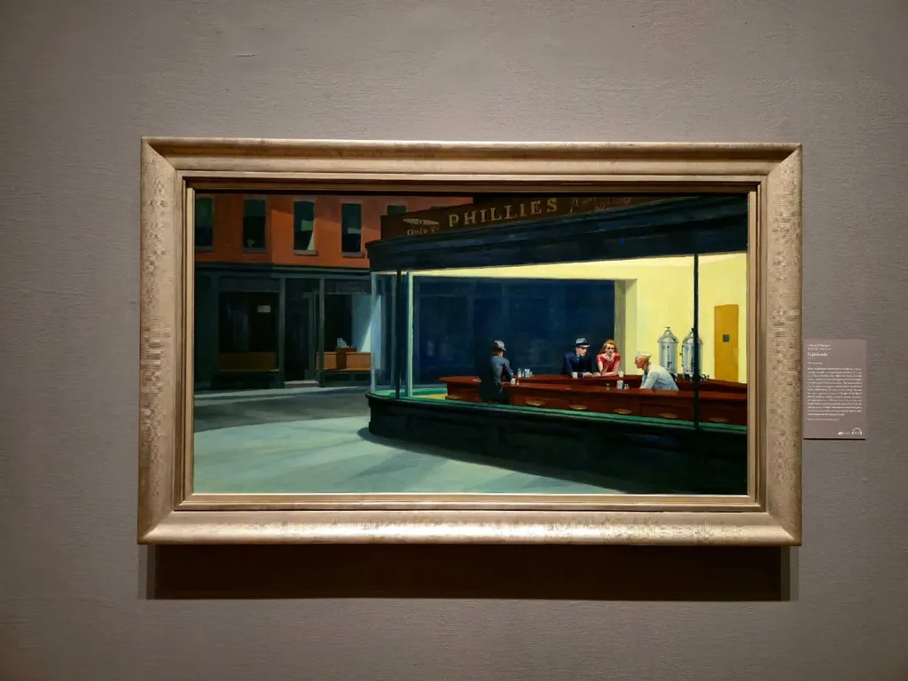 Nighthawks, Edward Hopper, 1942