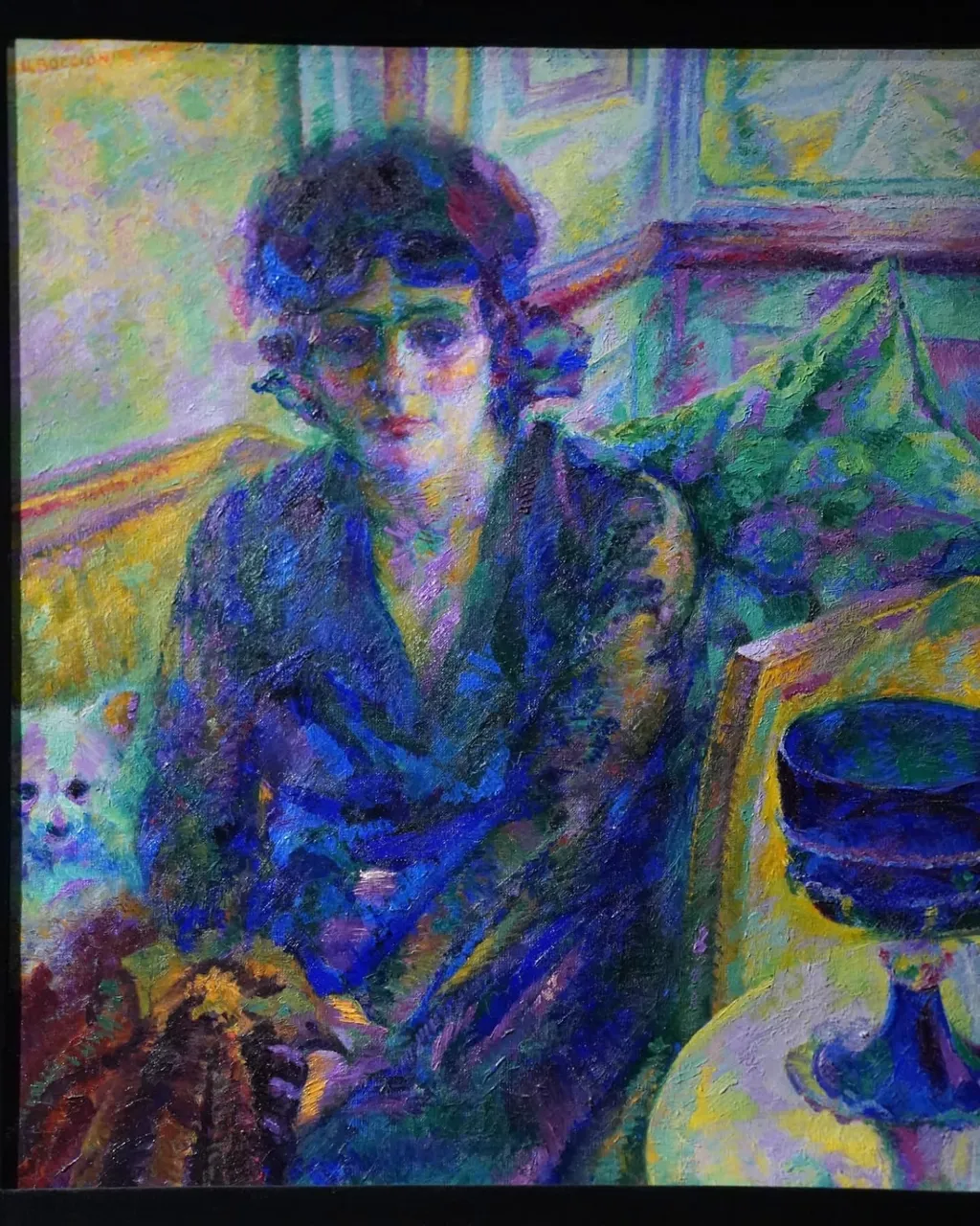 Portrait of Mrs Cragnolini Fanna, Umberto Boccioni, 1916