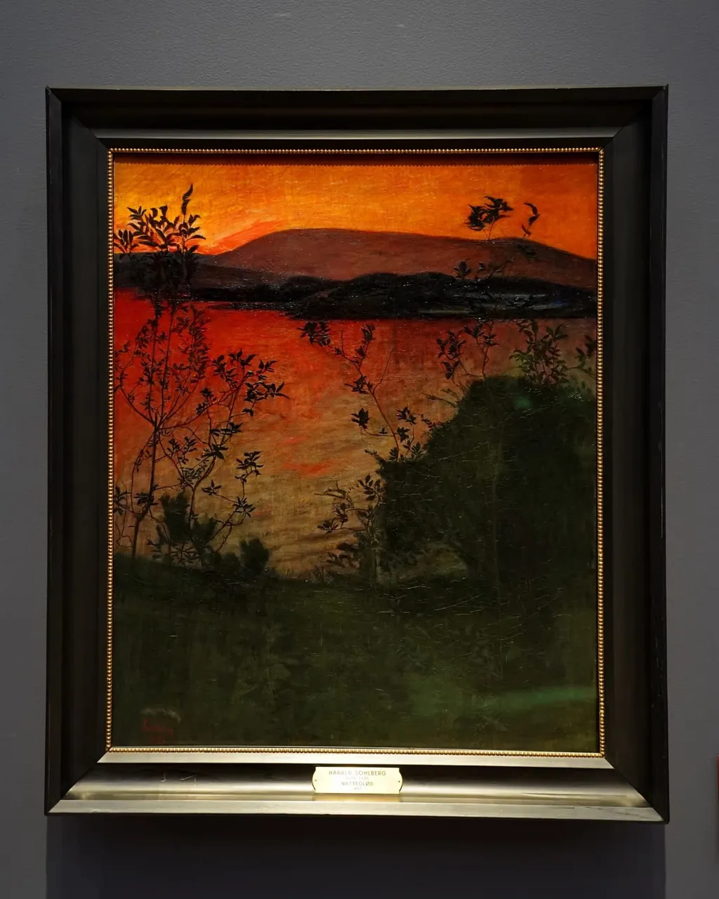 Evening Glow, Harald Sohlberg, 1893