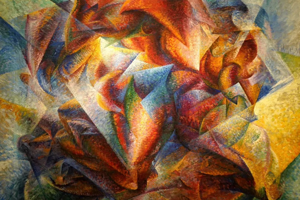 Dynamism of a Soccer Player, Umberto Boccioni, 1913