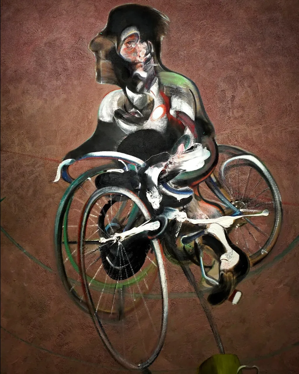 Portrait of George Dyer Riding a Bicycle, Francis Bacon, 1966