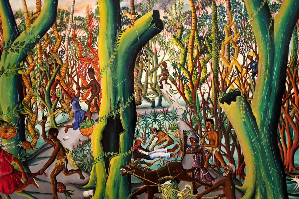 Murder in the Jungle, Wilson Bigaud, 1950