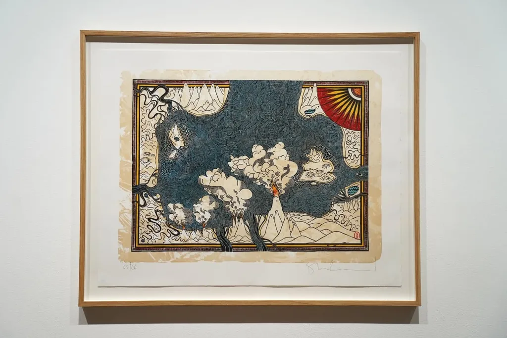 A Representation of the New World made by the Art of Lithography, Stanley Donwood, 2023