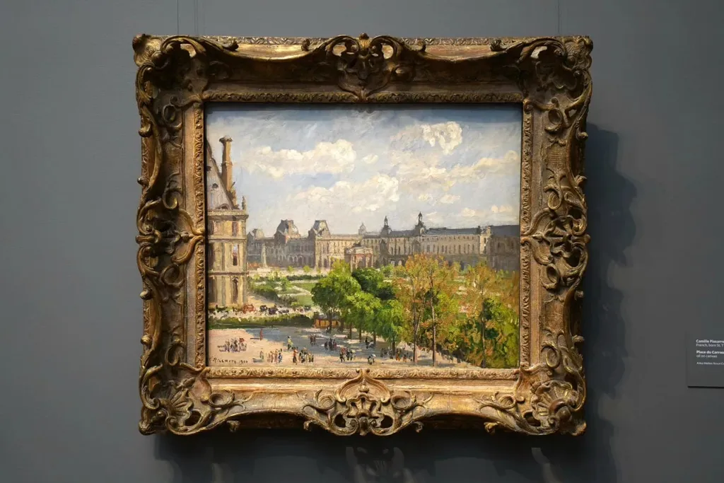 Place du Carrousel, Paris, Camille Pissarro, 1900