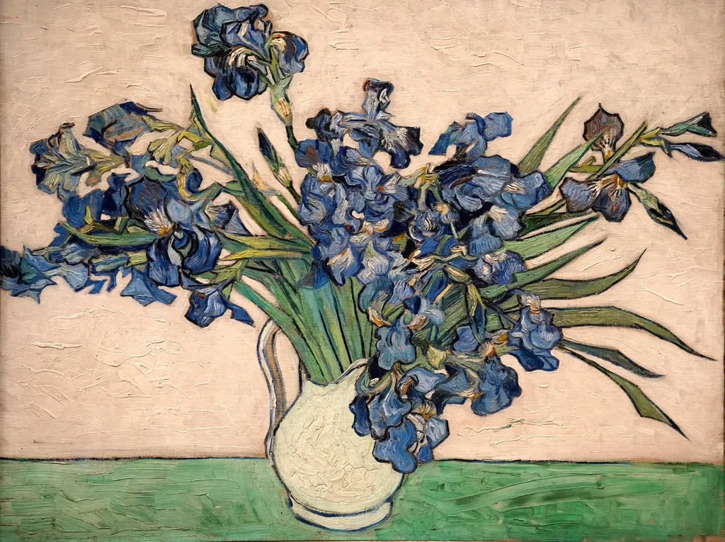 Irises, Vincent van Gogh, 1890