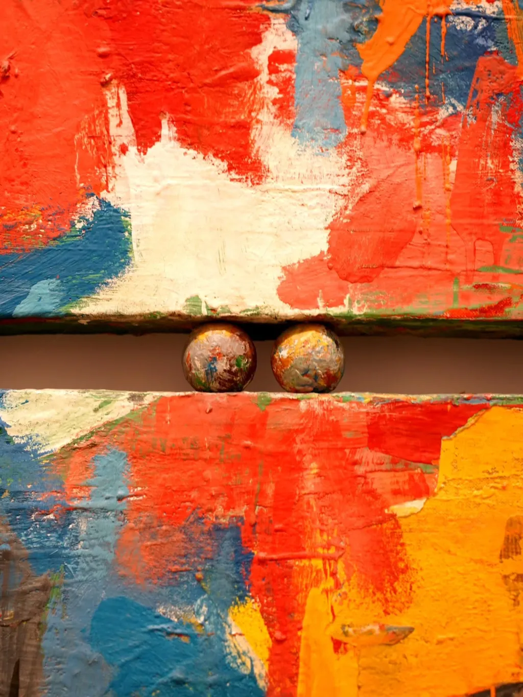 Painting with Two Balls, Jasper Johns, 1960