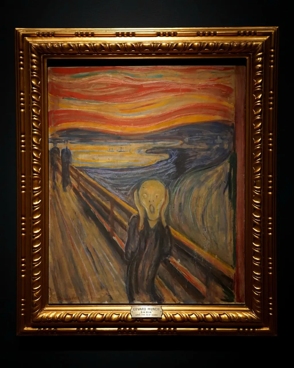 Skrik, Edvard Munch, 1893