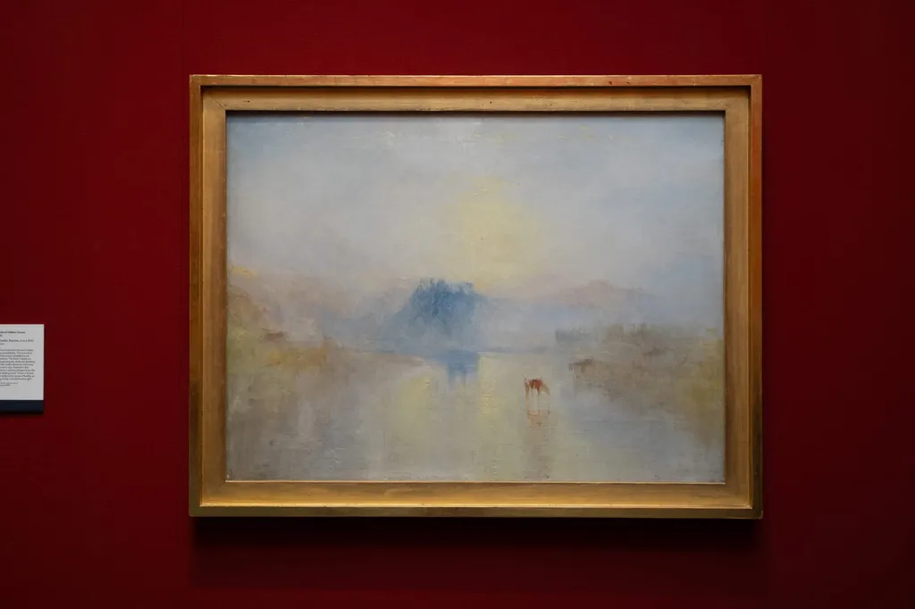 Norham Castle, Sunrise, J. M. W. Turner, 1845