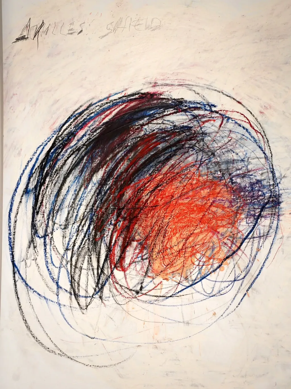 Fifty Days at Iliam. Shield of Achilles, Cy Twombly, 1978