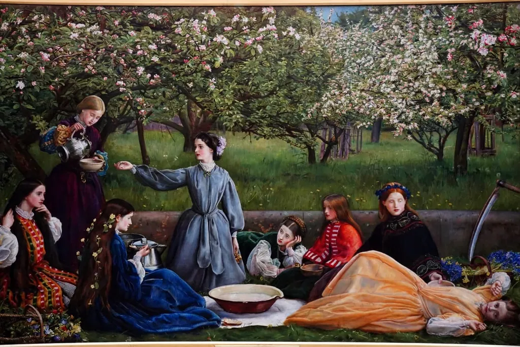 Spring (Apple Blossoms), John Everett Millais, 1859