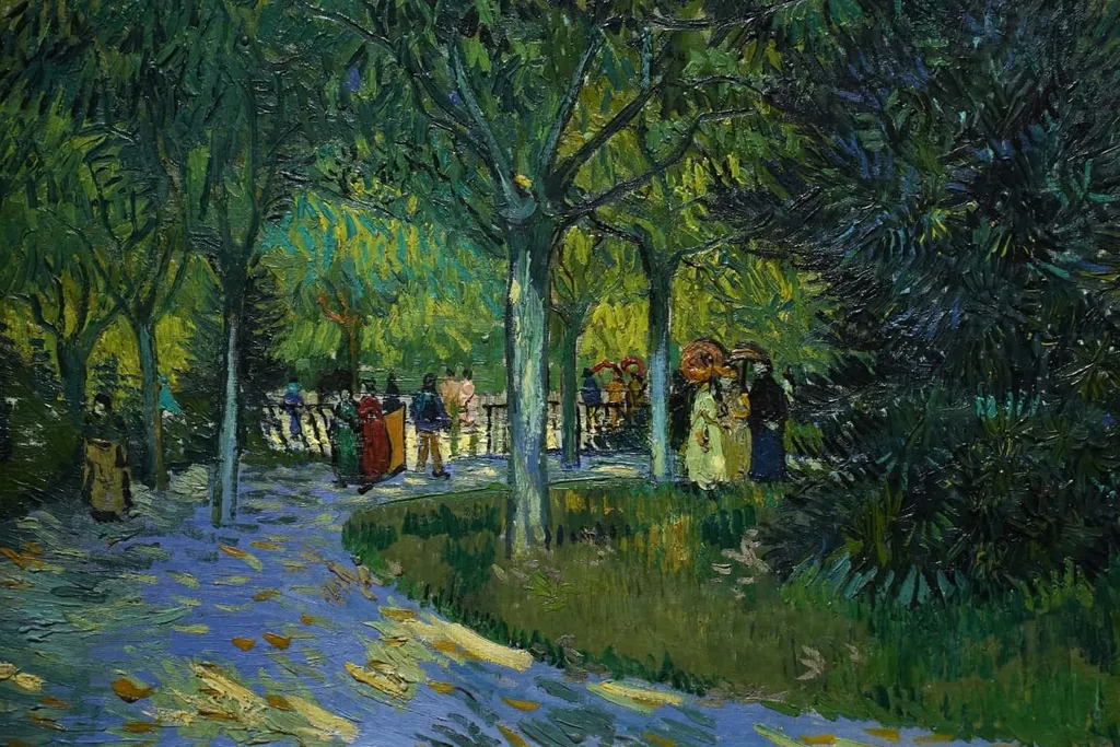 A Lane in the Public Garden at Arles, Vincent van Gogh, 1888
