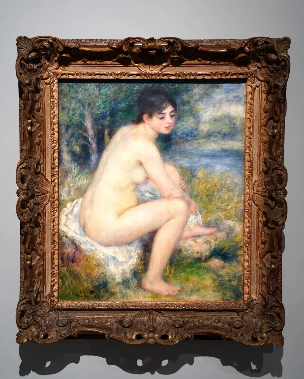 Nude Woman in a Landscape, Pierre-Auguste Renoir, 1883