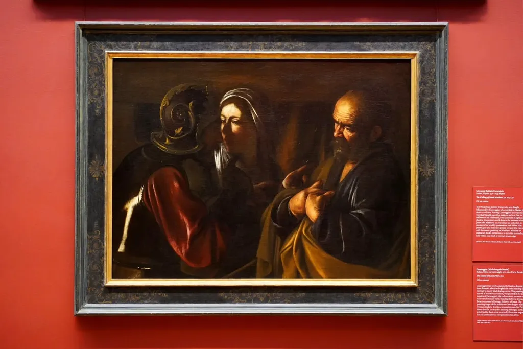 The Denial of Saint Peter, Caravaggio, 1610