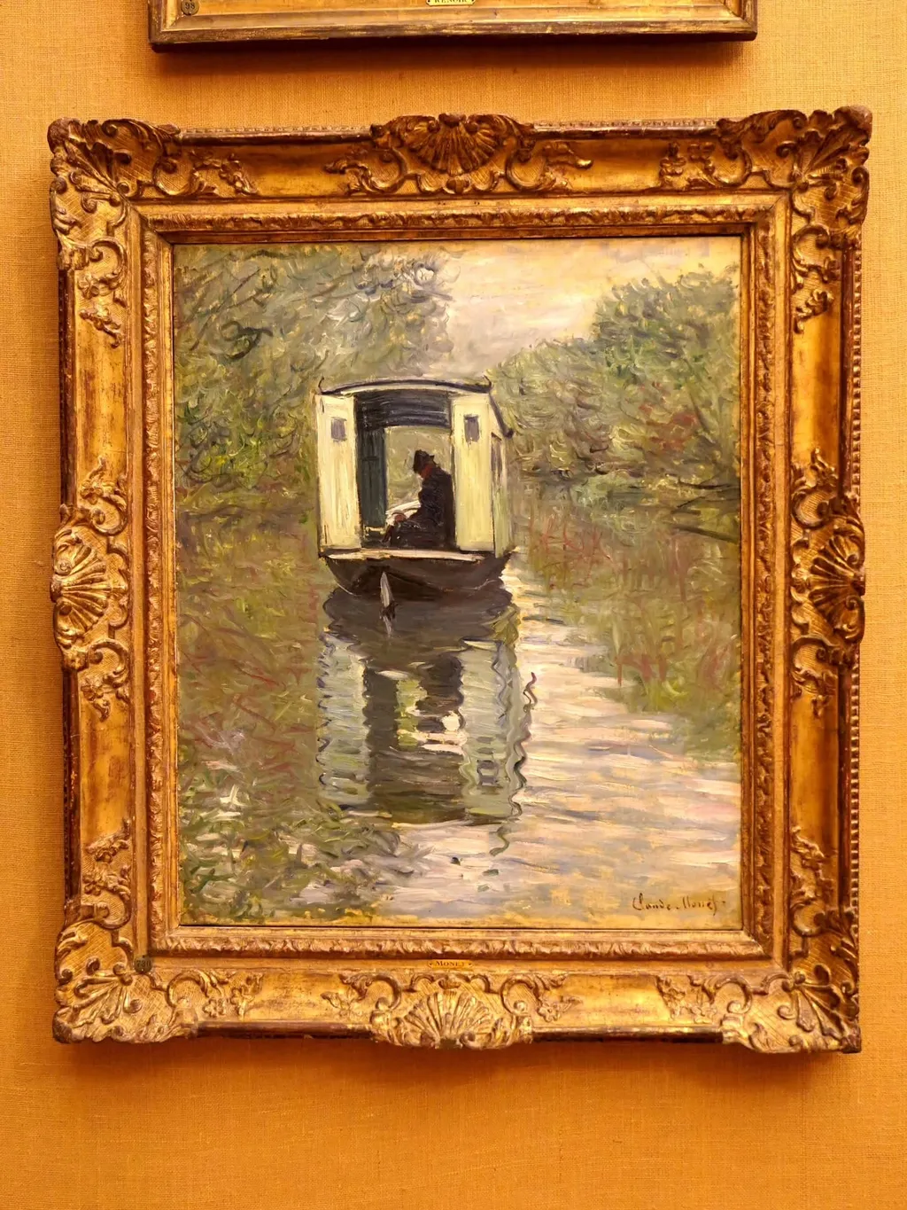 The Studio Boat, Claude Monet, 1876
